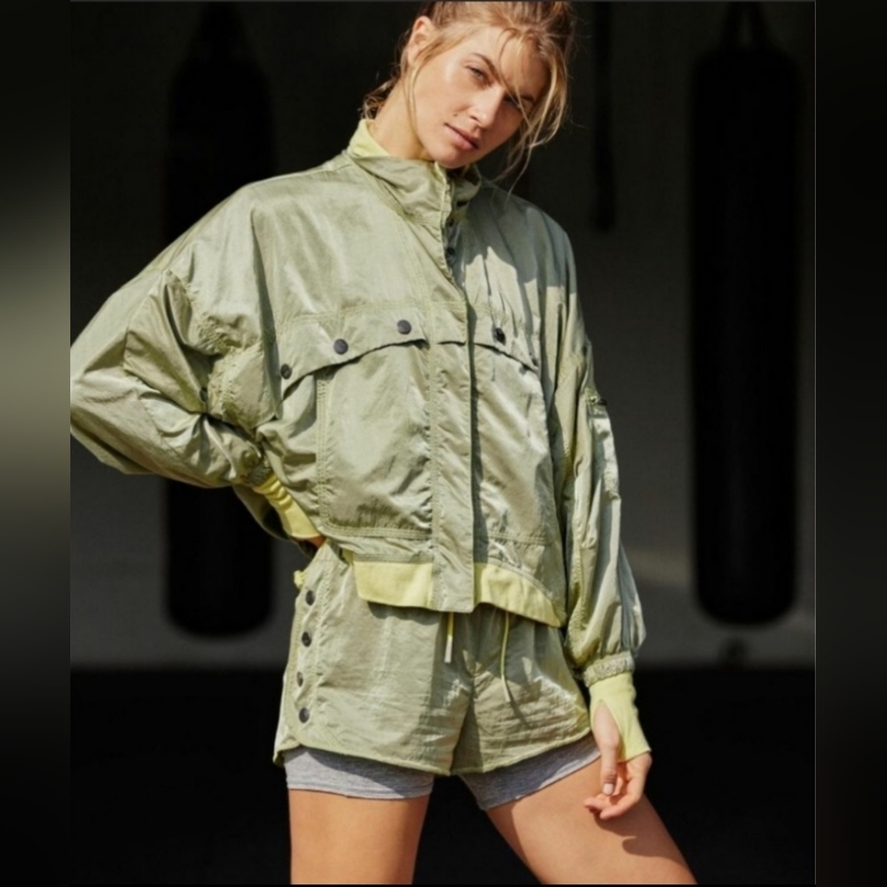 Free People Movement Opal Windbreaker Jacket